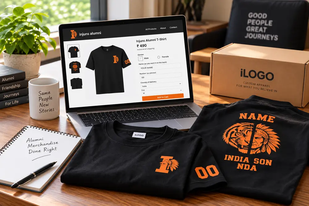 Injun Store merchandise for India Squadron NDA alumni